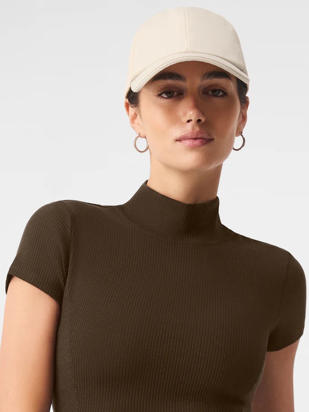 ALO SATIN OFF DUTY HAT Crème - Picture 3 of 3